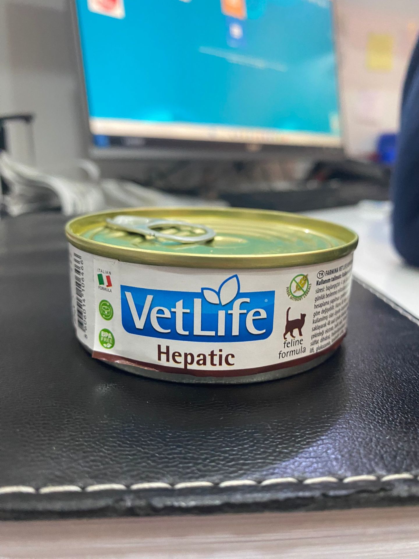 Vet Life Hepatic Kedi Konservesi 85 gr x 12