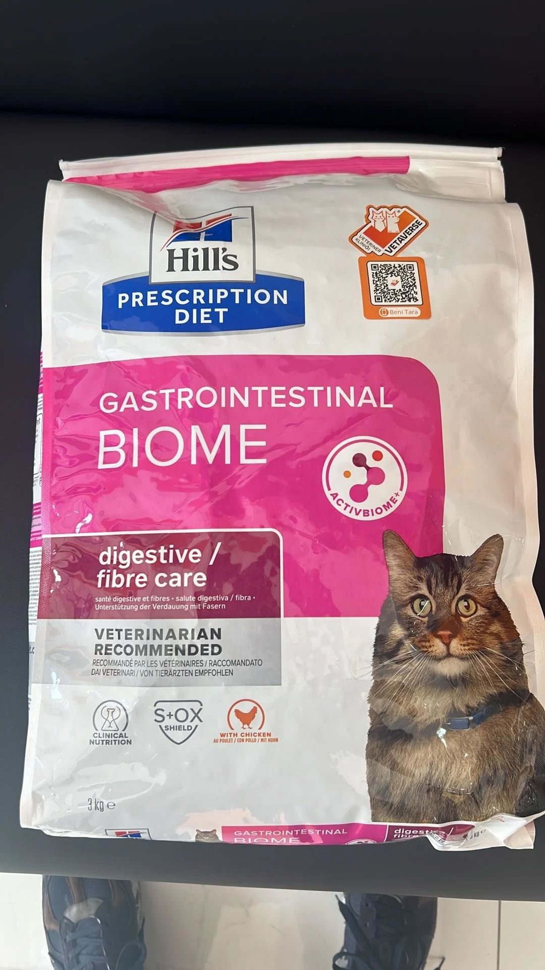 Hill's Gastrointestinal Biome Kedi 3 Kg skt:01/2026