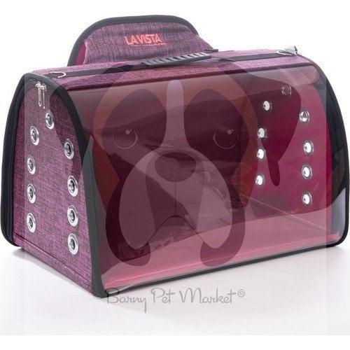 Lavista Jumbo Tomris Kedi Köpek Valizi Bordo