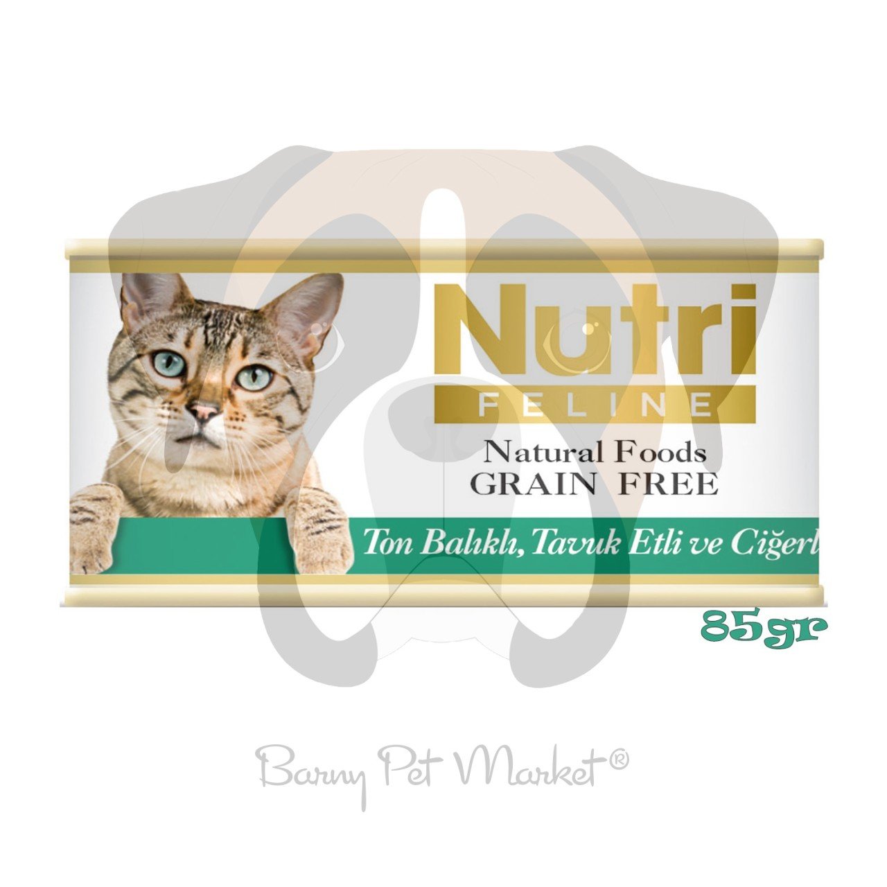 Nutri Feline Tahılsız Tavuk Etli Yaş Kedi Maması 85 gr x 32 Adet