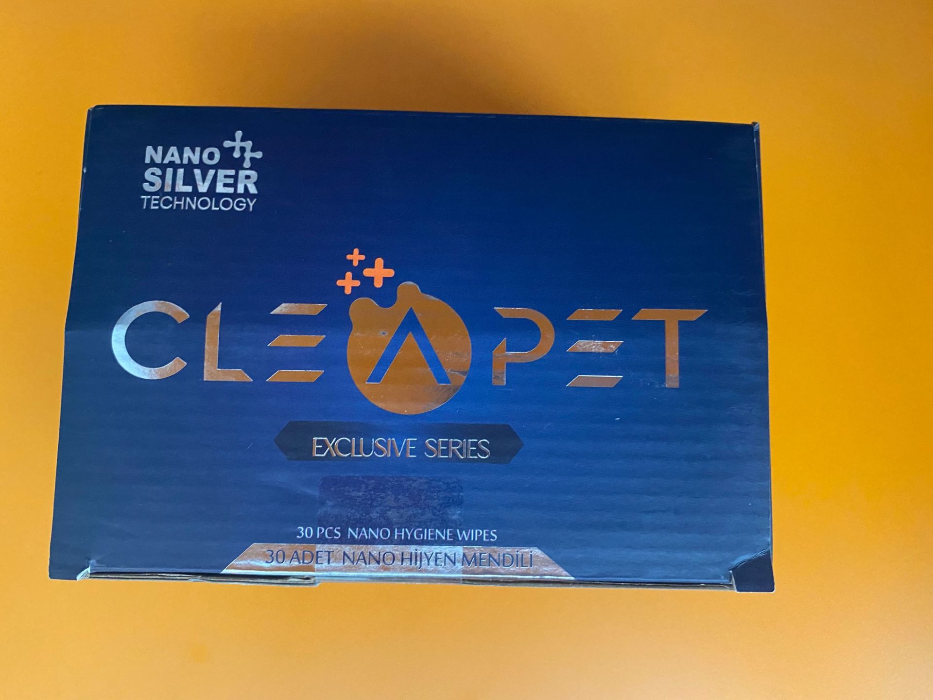 Cleapet 30 Adet Nano Hijyen Mendili