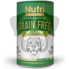 Nutri Canin Tahılsız Kuzulu Patatesli Köpek Konservesi 400 gr x 6 adet