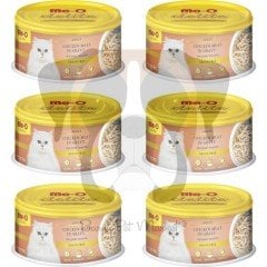 Me-O Delite Sos İçinde Tavuk Etli Konserve Kedi Maması 80 gr x 6 Adet
