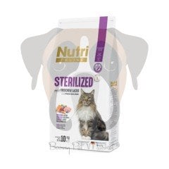 Nutri Feline Sterilized Somon Etli 10KG Nutri Feline Kedi Maması