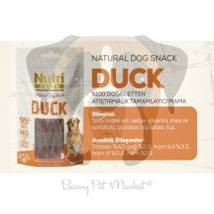 Nutri Feline Süper Premium Tahılsız Ördek Etli Doğal Kedi Ödülü