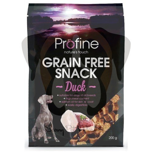 Profine Grain Free Yarı Nemli Tahılsız Ördek Etli Leziz Köpek Ödülü 200 Gr