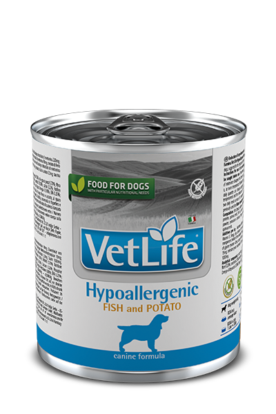 Vet Life Hypoallergenic Fish-Potato Köpek Konservesi 300 gr x 6 adet