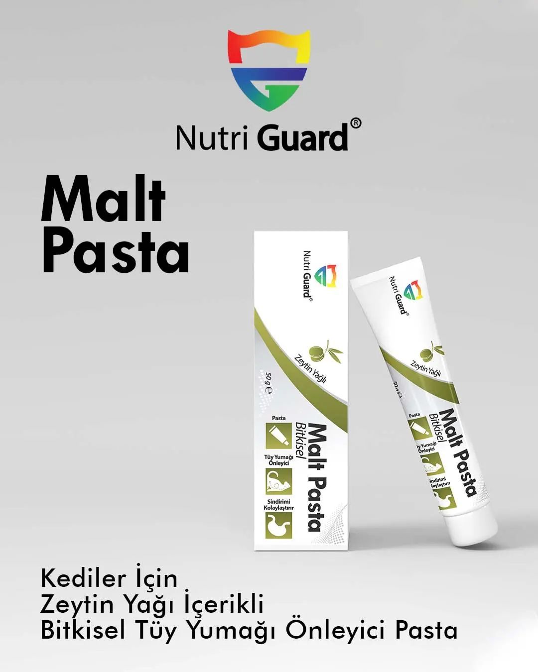 Nutri Guard Malt Pasta Doğal Zeytinyağlı 50 gr