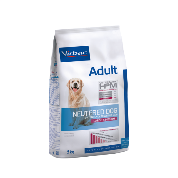 Virbac Adult Neutered Dog Large & Medium 12 kg