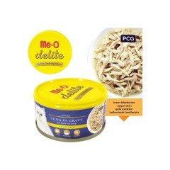 Me-O Jöleli Ton Balıklı Tavuklu Yetişkin Kedi Konservesi 80 gr x 6