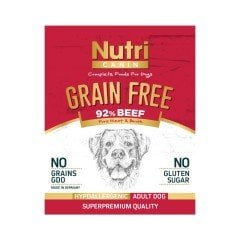 Nutri Canin Tahılsız Sığır Etli & Tatlı Patatesli Köpek Konservesi 400 gr