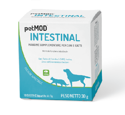 Petmod İntestinal Kedi ve Köpek Bağırsak Düzenleyici Probiyotik Toz Saşe 1,5 gr x 20 Adet
