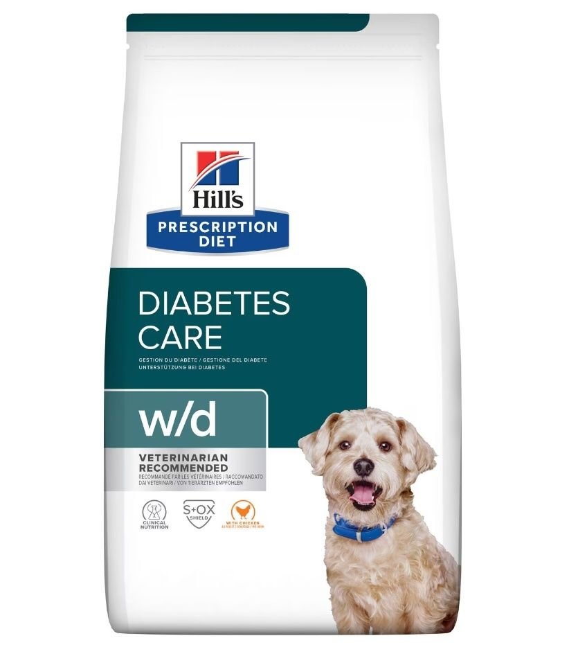 Hills Weight Diabetes Management W/D Köpek Diyabet Yönetimi 10 Kg skt:01/25