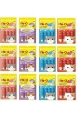 Me-O Creamy Treats 4 Çeşit Karma 12'li Paket Kedi Sıvı Ödülü